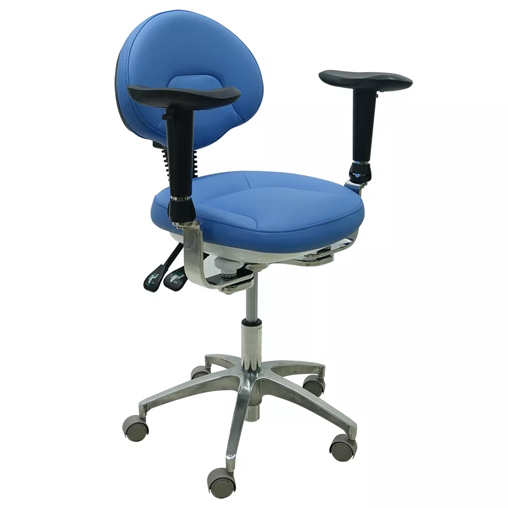 Dentist's Adjustable Armchair - Offering Optimal Arm Support and Ease of Operation